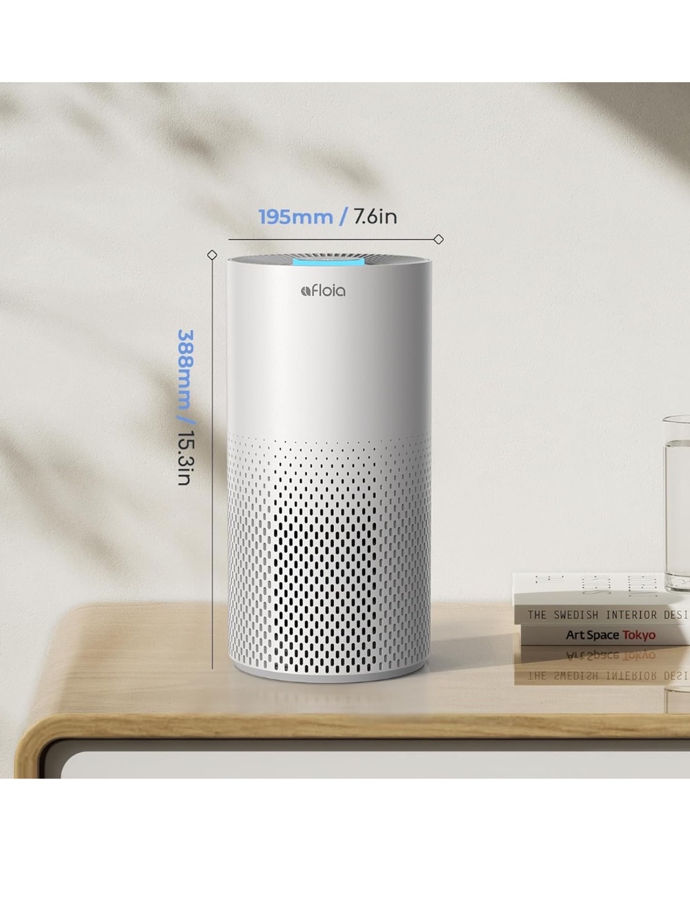 NWOT! Floia White Air Purifier with Energy Star - Picture 7 of 7